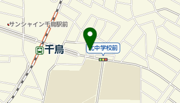 千鳥動物病院の地図画像