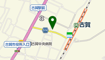 スワン美容室の地図画像