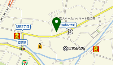 バーバーエグチの地図画像