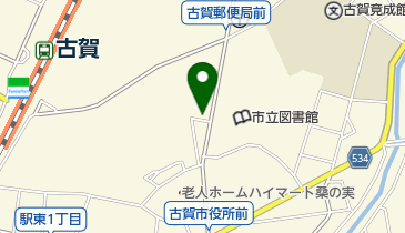 理容サロンHATAの地図画像