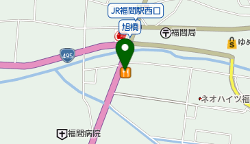 長崎ちゃんぽんリンガーハット福間店の地図画像