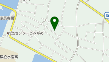 うにの専門上田清商店の地図画像