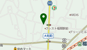 トモ美容室の地図画像