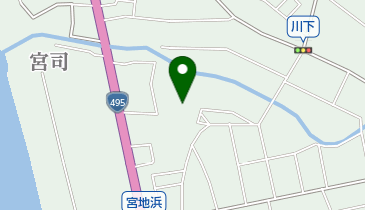 日本基督教団津屋崎教会の地図画像