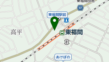 美容室オダの地図画像