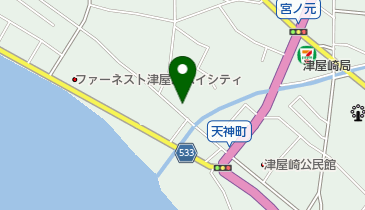 てんじん薬局の地図画像