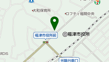 ヘアーサロン髪ハウスの地図画像