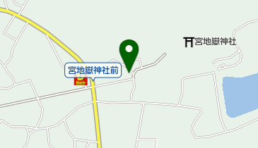 宮地館の地図画像