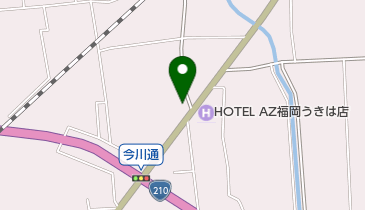 古賀ガラス店の地図画像