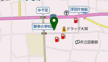 うきは市 御幸コミュニティセンターの地図画像