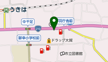 江藤化粧品店の地図画像