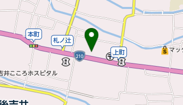 すゞや呉服店の地図画像