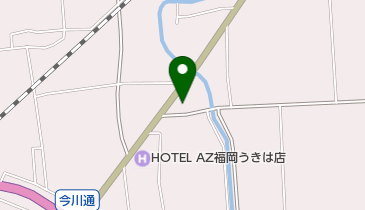 浮羽ボーリング設備株式会社の地図画像