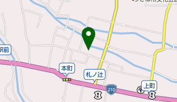 快眠館まちのの地図画像