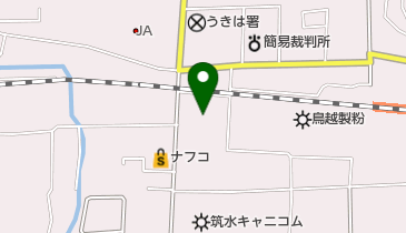 鳥越製粉株式会社吉井工場の地図画像