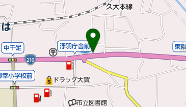 クイーン美容室の地図画像