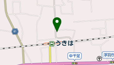 禎子美容室の地図画像