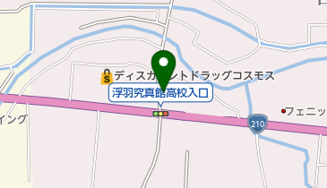 モア美容室の地図画像