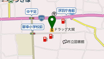 ピアドール浮羽プラザ店の地図画像