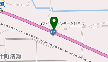 ロードス理容店の地図画像