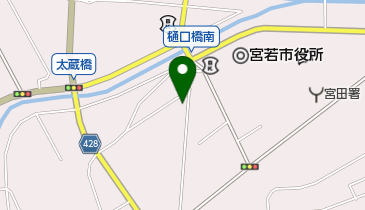 成長衣料品店の地図画像