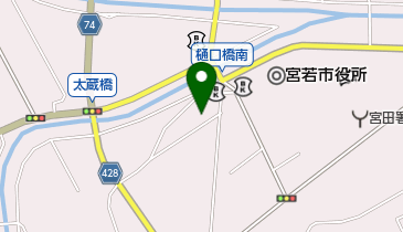 旭屋クリーニング店の地図画像