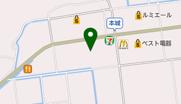 きものや由布宮田店の地図画像
