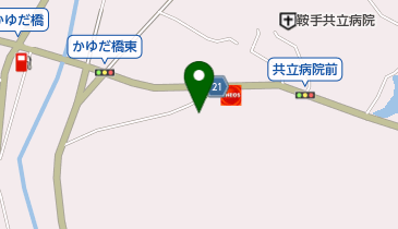 東田自動車の地図画像