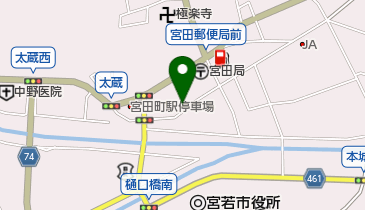 コゾノ美容室の地図画像