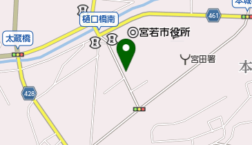 しおざき美容室の地図画像