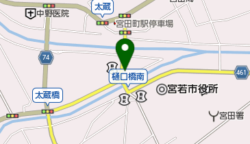 有限会社小田文具店の地図画像