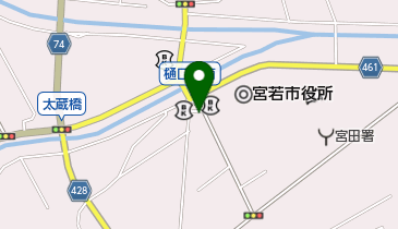 豊福文房具店の地図画像