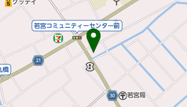 クラウン理容の地図画像