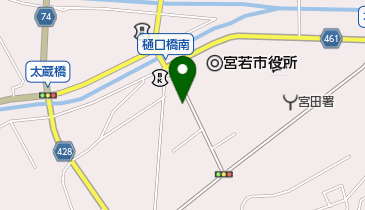 高原食堂の地図画像