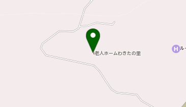 特別養護老人ホームわきたの里の地図画像