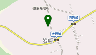 穂坂自動車の地図画像