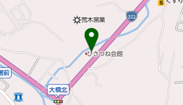 ひさつね生花店の地図画像