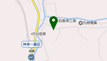 ヤマシタ美容室の地図画像