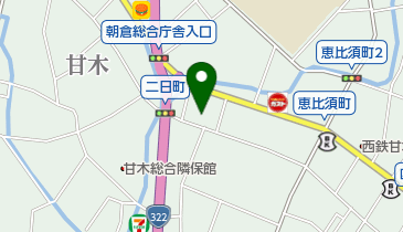 博多屋クリーニングの地図画像