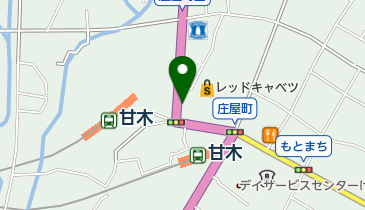 モイスティーヌ甘木サロンの地図画像