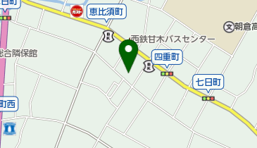 有限会社かめや呉服店の地図画像