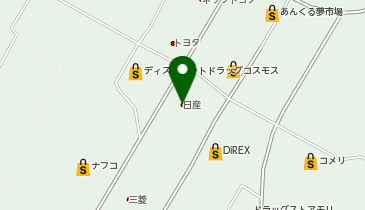 日産プリンス福岡販売株式会社甘木店の地図画像