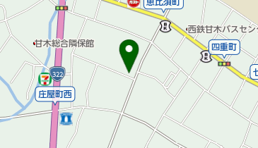 内田整骨院の地図画像