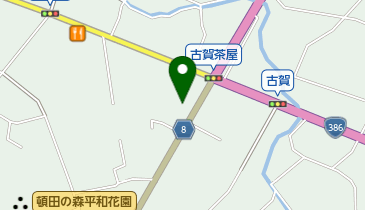 富士美容室の地図画像