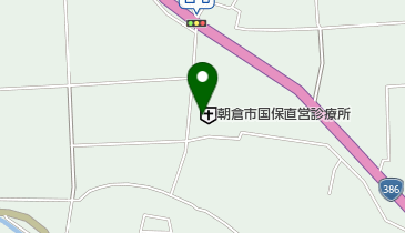 朝倉診療所 受付の地図画像