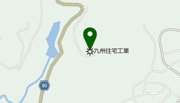 九州住宅工業株式会社の地図画像
