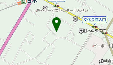 甘木不動産の地図画像