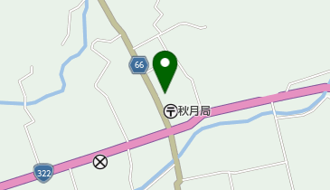 秋月食糧販売店の地図画像