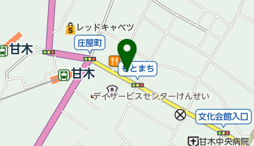 フコク生命甘木営業所の地図画像