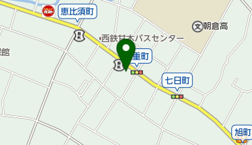 金屋食堂の地図画像